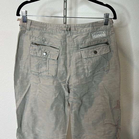 Da-Nang Surplus Indo-Chine Vintage Linen Silk Blend Pants - Picture 5 of 6